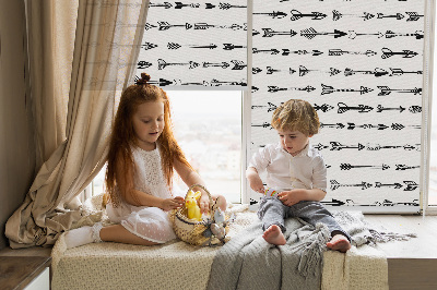 Store enrouleur Croquis de flèches