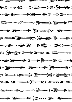 Store enrouleur Croquis de flèches