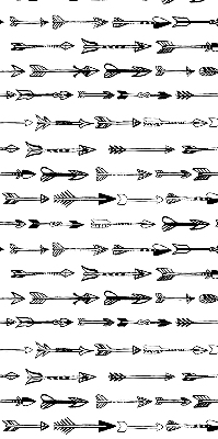 Store enrouleur Croquis de flèches