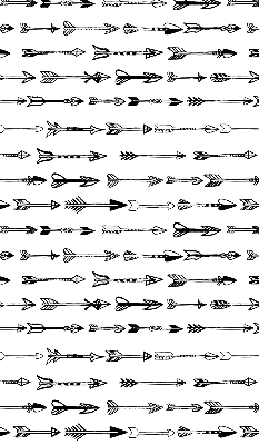 Store enrouleur Croquis de flèches