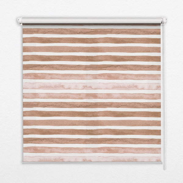 Store intérieur Rayures peintes en marron