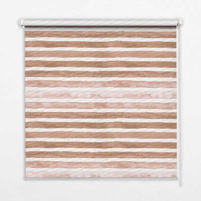 Store intérieur Rayures peintes en marron