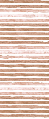 Store intérieur Rayures peintes en marron