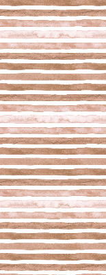 Store intérieur Rayures peintes en marron