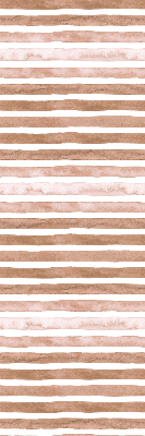 Store intérieur Rayures peintes en marron