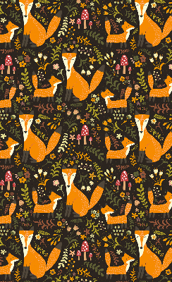 Store enrouleur Les renards et les plantes