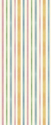 Store intérieur Rayures verticales colorées
