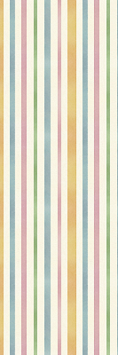 Store intérieur Rayures verticales colorées