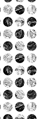 Store enrouleur Roues en granit