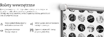 Store enrouleur Roues en granit