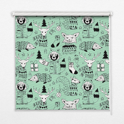 Store intérieur Animaux d'hiver