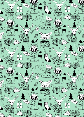 Store intérieur Animaux d'hiver