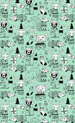 Store intérieur Animaux d'hiver