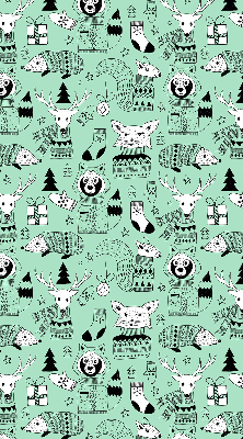 Store intérieur Animaux d'hiver