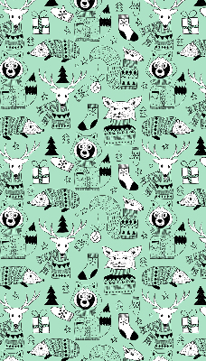 Store intérieur Animaux d'hiver