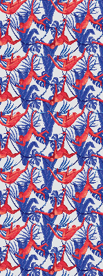 Store enrouleur Singes rouges