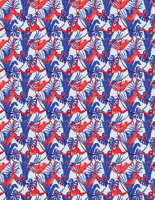 Store enrouleur Singes rouges