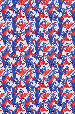 Store enrouleur Singes rouges