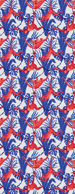 Store enrouleur Singes rouges