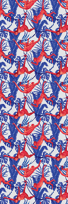 Store enrouleur Singes rouges