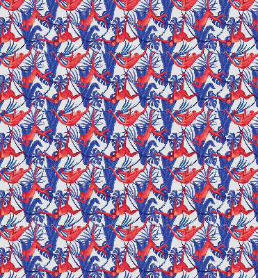 Store enrouleur Singes rouges