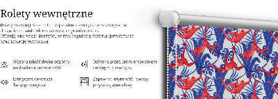 Store enrouleur Singes rouges