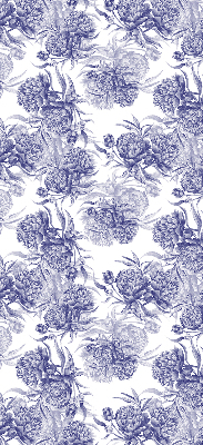 Store intérieur Bouquet bleu