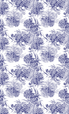 Store intérieur Bouquet bleu