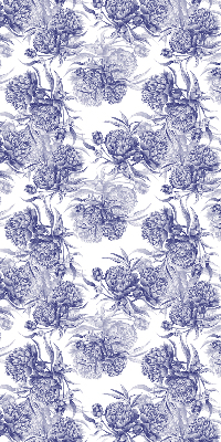 Store intérieur Bouquet bleu