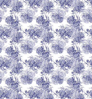 Store intérieur Bouquet bleu