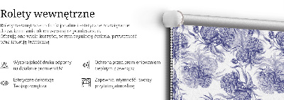 Store intérieur Bouquet bleu