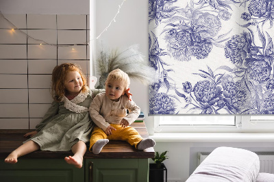 Store intérieur Bouquet bleu