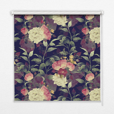 Store enrouleur Fleurs