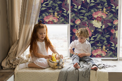 Store enrouleur Fleurs