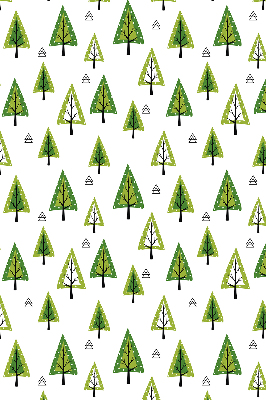 Store enrouleur Forêt dessinée