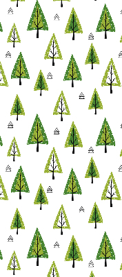 Store enrouleur Forêt dessinée