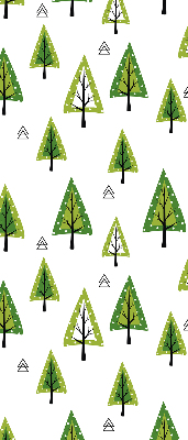 Store enrouleur Forêt dessinée