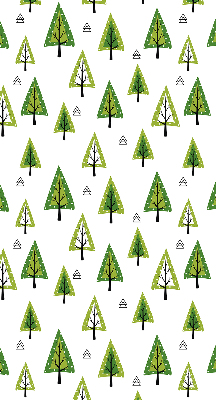 Store enrouleur Forêt dessinée