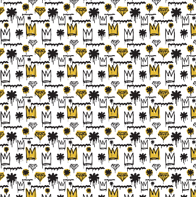 Store enrouleur Fleurs dessinées