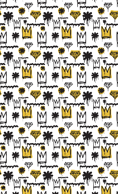 Store enrouleur Fleurs dessinées