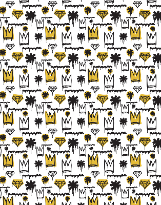 Store enrouleur Fleurs dessinées