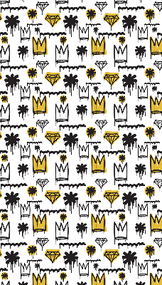 Store enrouleur Fleurs dessinées