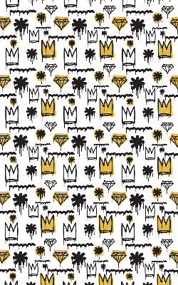 Store enrouleur Fleurs dessinées