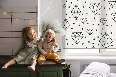 Store intérieur Diamants dessinés