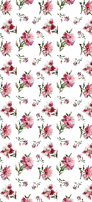 Store enrouleur Fleur rose