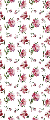 Store enrouleur Fleur rose