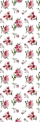 Store enrouleur Fleur rose