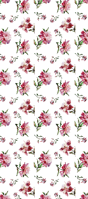 Store enrouleur Fleur rose