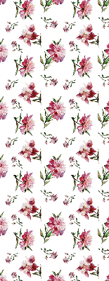 Store enrouleur Fleur rose