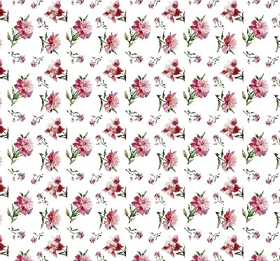 Store enrouleur Fleur rose